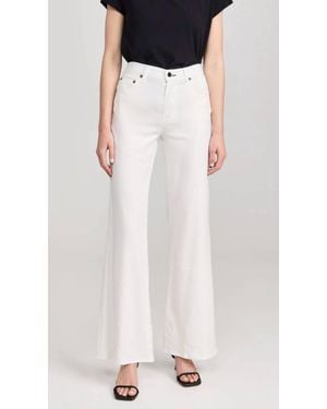 ASKK NY Juniper Retro-Inspired Wide Leg Pants - Black