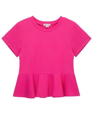 Habitual Peplum Top - Pink