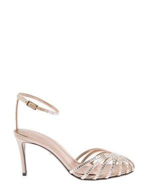 ALEVI Penelope' Sandals With Rhinestone Embellishment - Multicolor