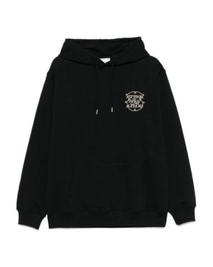 Drole de Monsieur Le Hoodie Slogan Tresses - Black