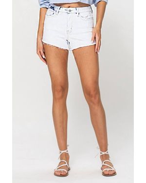 Flying Monkey Rustic High Rise Shorts - White