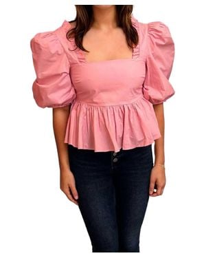 Custommade• Darine Top - Red