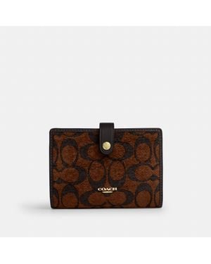 COACH 2-In-1 Wallet - Brown