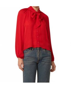 Gilner Farrar Tiffany Blouse - Red