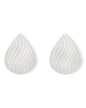 Cuffed By Nano Christina Drop Earrings - White