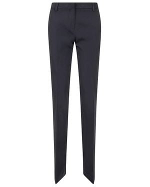 Ermanno Scervino Split-Hem Pants - Blue