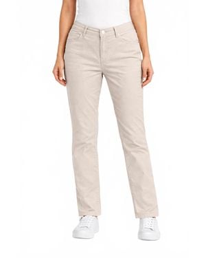 Coco + Carmen Omg Zoey Zip Straight Leg Corduroy Pants With Slit - Gray