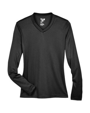 Team 365 Zone Performance Long Sleeve T-Shirt - Black