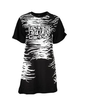 Roberto Cavalli Cotton Dress - Black