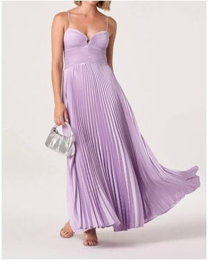 Astr Alaia Dress - Purple