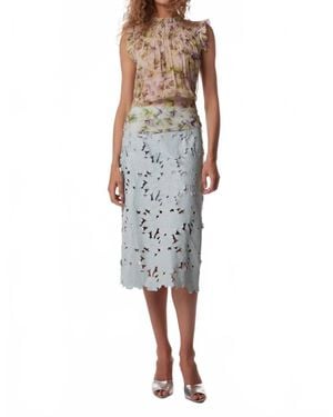 CHRISTY LYNN Maven Skirt - Blue