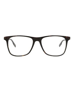 Montblanc Square-Frame Acetate Optical Frames - Brown