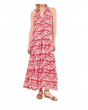 MAISON HOTEL Jade Maxi Dress - Red