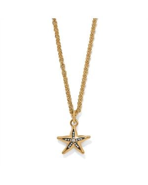 Brighton Twilight Waters Starfish Necklace - Metallic