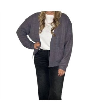 Wishlist Midnight Cardigan With Pockets - Black