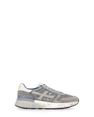 Premiata Mick 7247 Suede Sneakers - White
