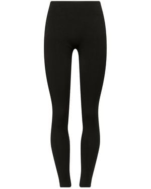 Wolford Aurora Modal-Blend Matte Activewear Leggings - Black
