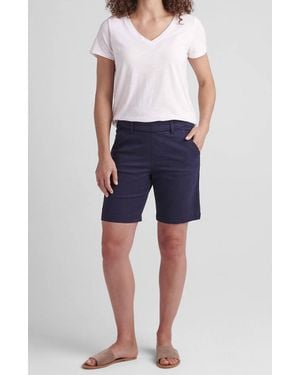 Jag Maddie Mid Rise Pull-On Short - Blue