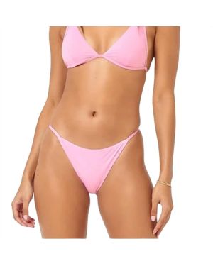 LSPACE Jay Bitsy Bikini Bottom - Pink