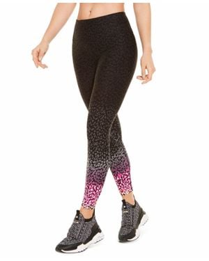 Calvin Klein Activewear Wild Ombre Printed High Waist Leggings - Black