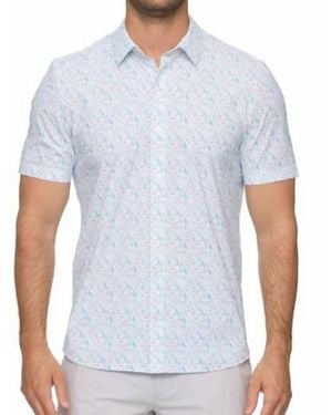 Flag & Anthem Edgewood Short Sleeves Drink Print Journey Shirt - White
