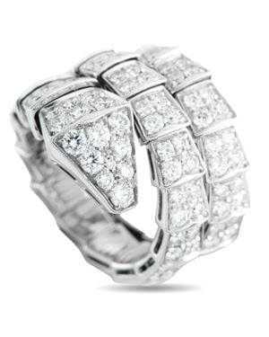 BVLGARI Serpenti 18K 2.77Ct Diamond Ring Bv29-060526 - Metallic