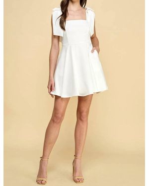 TCEC Penelope A-Line Dress - Natural