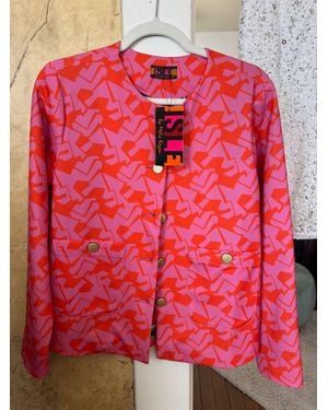 Isle by Melis Kozan Chloe Jacket - Red