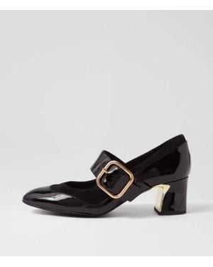 DJANGO & JULIETTE Japas Mary Jane Heels - Black