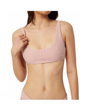 Onia Scoop Bikini Top - Natural