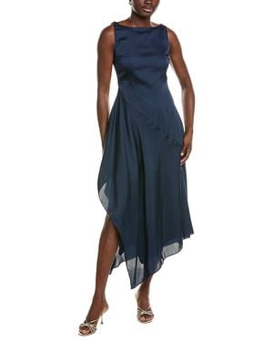Azeeza Manisha Midi Dress - Blue