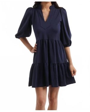 Smith & Quinn Tory Mini Dress - Blue