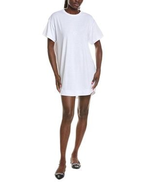 SER.O.YA Seroya Jonas T-Shirt Dress - White