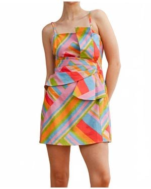 Strut & Bolt Mini Dress - Orange