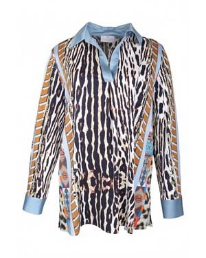 Mucho Gusto Lausanne Blouse - Blue