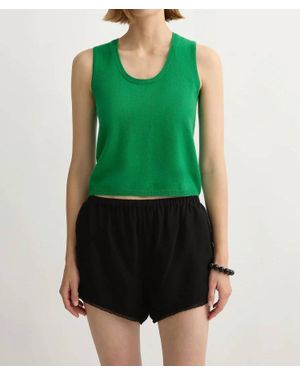 Posse Freddie Sweater Tank - Green