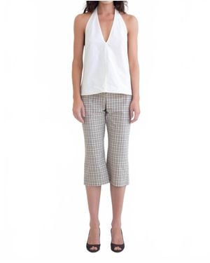 Belle Anna Miller Capri Pants - Gray
