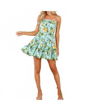 BB Dakota Summer Orchard Dress - Green