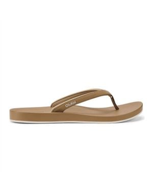 Olukai 'Uiki Beach Sandals - Brown