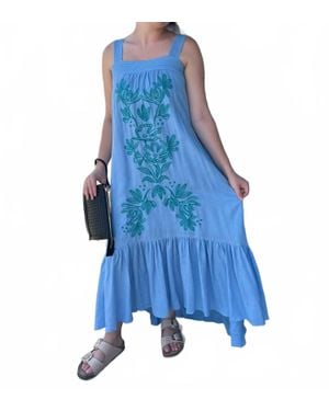 Alivia Jane Dress - Blue