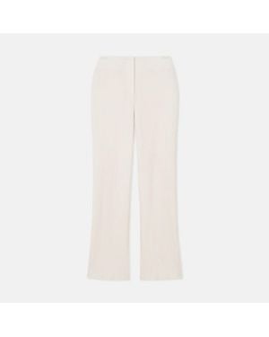 Nanushka Sherpa Crepe Melange Pants - White
