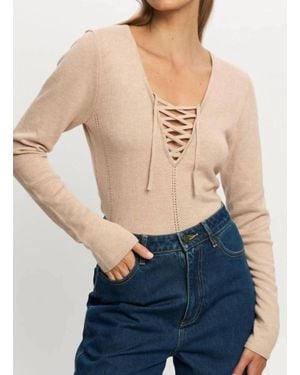 Kivari Malia Knit Top - Blue