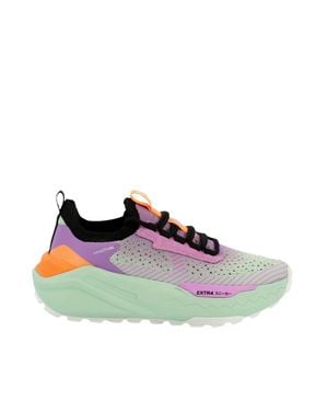 EXTR4 Low-Cut Performance Sneakers With Futuristic Design And Dynamic Stability - Green