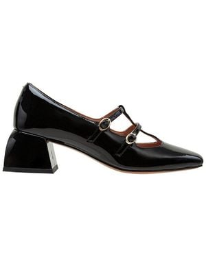 Linea Paolo Maurice Leather Pump - Black