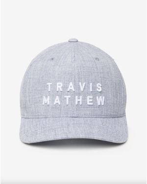 Travis Mathew Rockdale Snapback Hat - Gray
