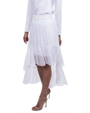 Gigi Moda Noemie Maxi Skirt - White