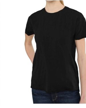 Mod-o-doc Short Sleeve Crew Sweater - Black