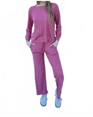Zenana Soft Lounge Pants - Purple
