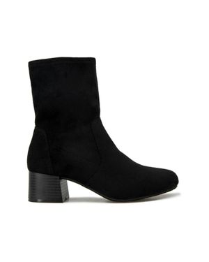 Kenneth Cole Road Boots Block Heel Bootie Lion128 - Black