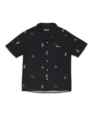 Sinclair Legal Tender Vacation Button-Down Shirt - Black